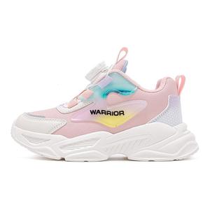 Низкие детские кроссовки для бега WARRIOR, розовый/фиолетовый