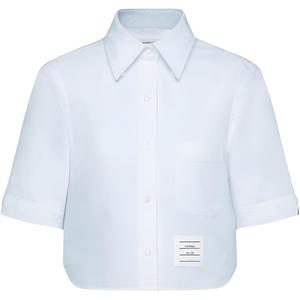 Рубашка FW25 женская THOM BROWNE, светло-голубой