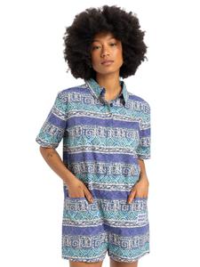 QUIKSILVER Комбинезон в синем и фиолетовом цвете