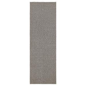 Ковер безворсовый, черный/натуральный, 80x250 см Tiphede IKEA