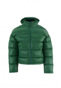 Стеганая куртка Tara с воротником-стойкой Freshlions, зеленый