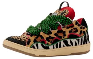 Кроссовки Curb с анималистичным принтом Lanvin, Original Shoe Box Included