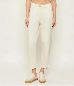 Штаны Троя relaxed fit Desigual, кремовый