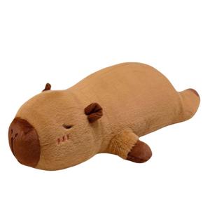 Милые плюшевые игрушки в стиле мопса: капибара, тихоходка, выдра, высота 50см/70см/90см Fat Fat Dragon