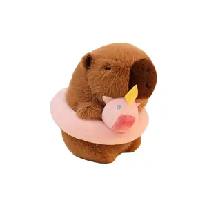 Очаровательная креативная капибара кролик кукла плюшевый кулон 12см высота Bitter purchase