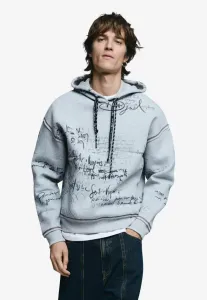 Толстовка с надписью Desigual, Gray