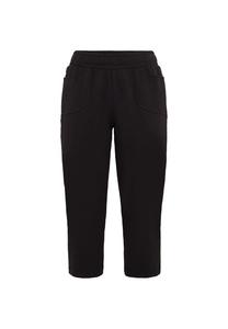 Короткий размер: удобные брюки для отдыха длиной 3/4 с затягивающимся поясом и карманами. Goldner, черный