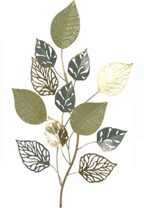 HOFMANN LIVING AND MORE предмет декора стен "декорация стен" 40х65х4 см, зеленый