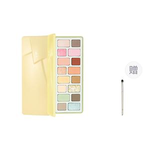 Палитра теней для век Natural Main Actor, 16 цветов Легко растушевывается Подчеркивает цвет лица и взгляда Qianee, #14 heartbeat-lime cream plate