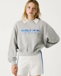 Женская толстовка с круглым вырезом и логотипом Pepe Jeans, серый