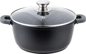 Кастрюля XXXL с керамическим покрытием, 18 литров, диаметр 40 см, керамический дизайн Kasan/Kazan Rukauf