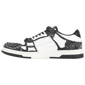 AMIRI Кроссовки Skel Top Low Bandana Denim Black