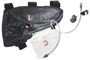 Велосипедная рамная сумка Хоппер с гидратационным комплектом Revelate Designs, Black