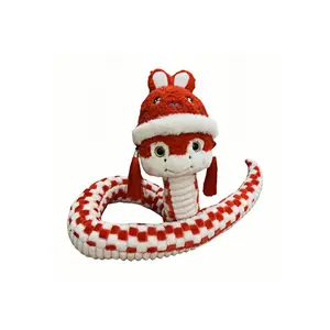 Handsome Плюшевая кукла Fortune Little Red Snake, высота 30 см