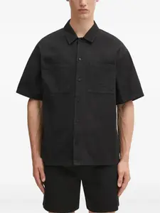 Рубашка с вышитым логотипом Represent, черный