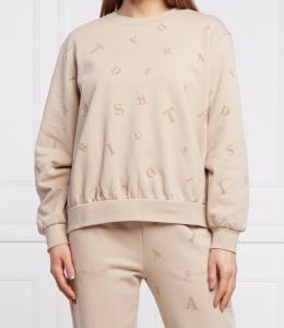 Толстовка Trussardi regular fit, бежевый