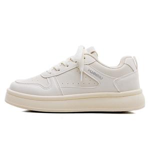 HUANQIU Нескользящие, износостойкие, дышащие низкие кроссовки для скейтбординга, женские, бежевые