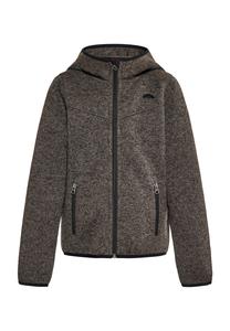 Флисовая куртка Schmuddelwedda Strickfleeceblouson, цвет Grau Melange