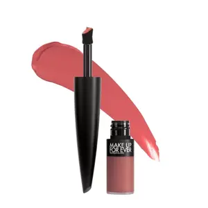 Rouge Artist for Ever матовая 24-часовая стойкая жидкая помада Make Up For Ever, цвет rose now and always