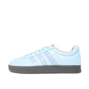 Adidas Кроссовки для скейтбординга VL COURT 2.0 светло-синие, с защитой от глубоких царапин, быстросохнущие, легкие, унисекс, синие