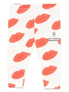 Леггинсы Penguin The Animals Observatory, белый