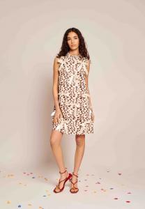 Платье Sister Jane CATALINA BOWS MINI DRESS, Tan/Multi-Coloured