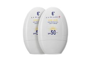 LaPulovce Нежный солнцезащитный лосьон с яичным белком защита от ультрафиолета SPF50+ PA+++ 50г/50г*2/50г*3/50г*5