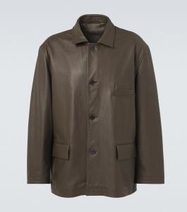 Кожаная куртка Lemaire, Mushroom