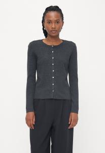 Кардиган ONLY Petite ONLBILLIE FITTED CARDIGAN, Dark Grey Melange/Mottled Dark Grey