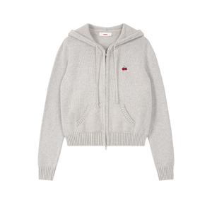 Топ женский KIRSH, серый