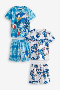 Короткие пижамы 2 пары (3 от 14 лет) Next, синий