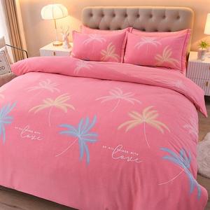 LUOLAI HOME Комплект постельного белья, 4 предмета, простыня, пододеяльник 200x230 см