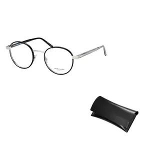 SAINT LAURENT Очки с круглой оправой, Black
