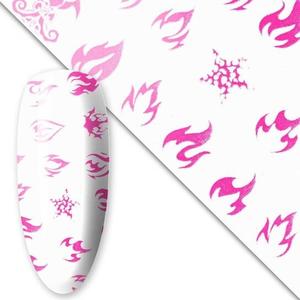 Переводная пленка Luminous Flames 100 см, УФ-светящаяся № 5 MollyLac, Molly Lac