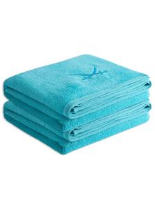 Sansibar Комплект из 2 банных полотенец «Terry Collection Classic», 90x180 см, бирюзового цвета