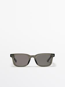 Классические солнцезащитные очки Massimo Dutti, зеленый