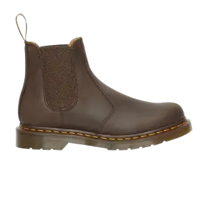 Мужские ботинки челси Dr. Martens 2976 Crazy Horse кожаные, коричневый