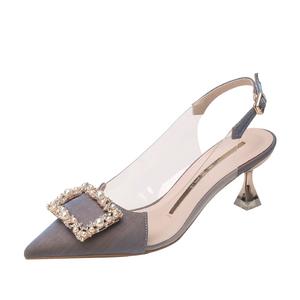 Varib Женские туфли на каблуке 5,5 см с расклешенным каблуком - синие, цвет Blue