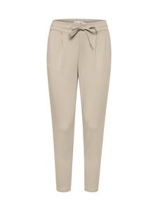 Зауженные брюки со складками спереди ICHI ICHKate, светло-бежевый