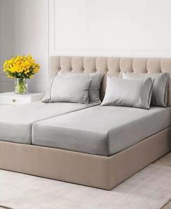 Комплект постельного белья из 7 предметов из микрофибры — Split King CGK Unlimited, серый