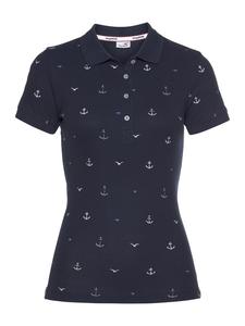 Рубашка-поло с темно-синим принтом Kangaroos