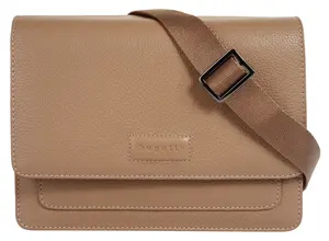 Сумка через плечо bugatti "ELSA", натуральная кожа, цвет Sand