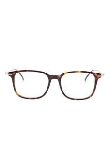 Очки с эффектом черепаховой оболочки Montblanc, коричневый