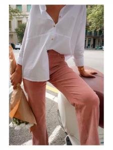 Тканевые брюки Mus & Bombon, розовый