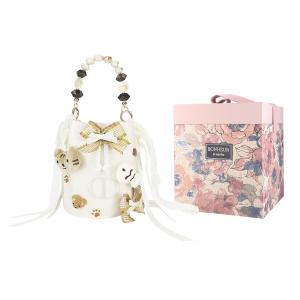 DIOR Индивидуальная косметичка Fairy Tale Wander Special Box, плюшевое детское веселье, милый мультяшный дизайн, девичьи мечты 15*17cm ecru