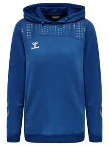 Толстовка Hummel Poly Hoodie Hmllead Women Poly Hoodie, цвет TRUE BLUE