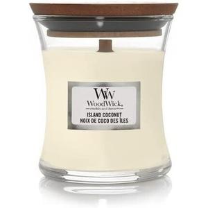 Свеча в форме песочных часов в форме кокоса Mini Island 7x7x8 см Woodwick