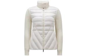 Утепленная шерстяная куртка Moncler, белый