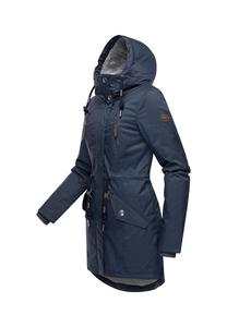 Зимнее пальто Элси меланж Ragwear, синий