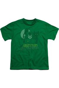 Футболка DC Comics Perrfect! с коротким рукавом для детей Gildan, зеленый